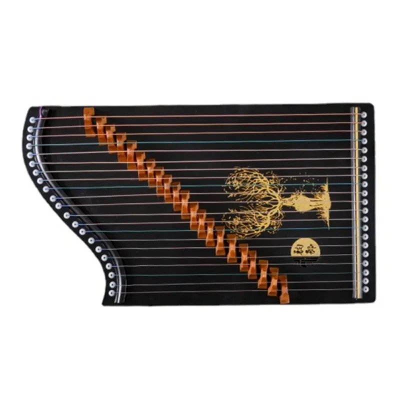 Portable Mini Guzheng 21 Strings Professional Chinese Zither Finger Pick Guzheng Guqin Beginner Musical Instruments Accessories