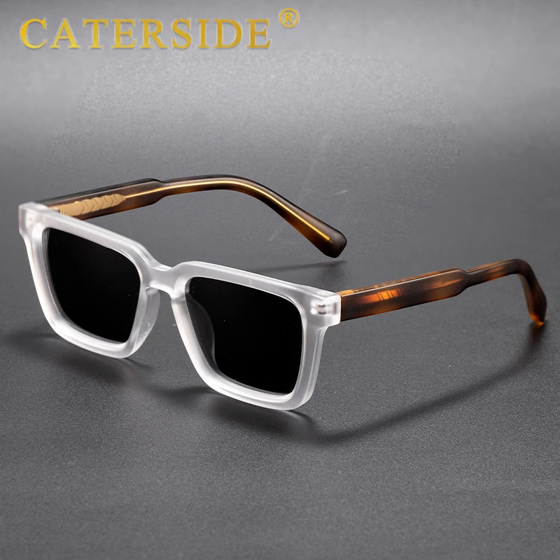 CATERSIDE مربع الرجال الاستقطاب النظارات الشمسية عالية الجودة Tr-90 إطار نظارات شمسية واقية النساء في الهواء الطلق نظارات للقيادة UV400 #1
