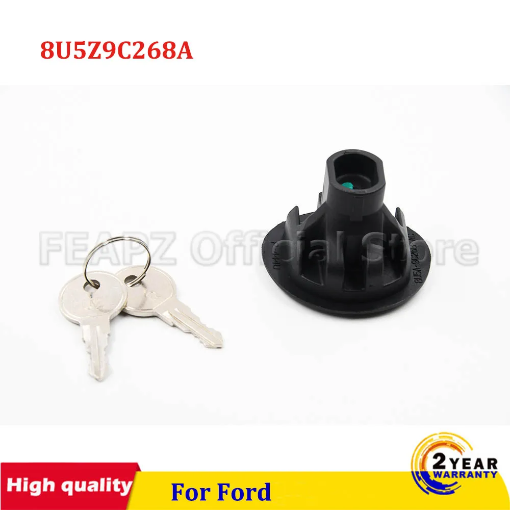 ABS Exquisite Car Locking Fuel Filler Plug Cap 8U5A9C268B 8U5Z9C268A For Ford F150 2009 2010 2011 2012 2013 2014 