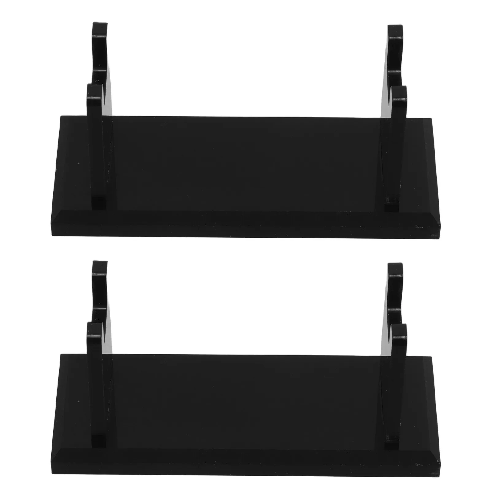 

Держатель для бритв (2 шт.), акриловая подставка для безопасных бритв с двойным лезвием, органайзер для бритв и кистей для бритья на столешницу в ванную комнату