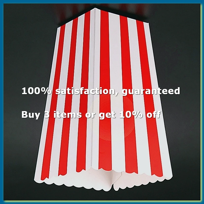 12 Cinema Treat Small Candy Favour Popcorn Bags Boxes,red-A27I