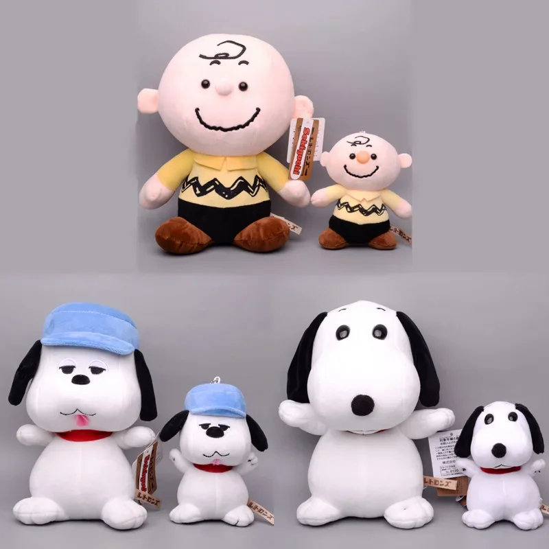 Disney Snoopy Kawaii Cute Dog Anime Plush Doll Cartoon Weston Charlie Plush Pendant Room Decoration Children's Birthday Gift