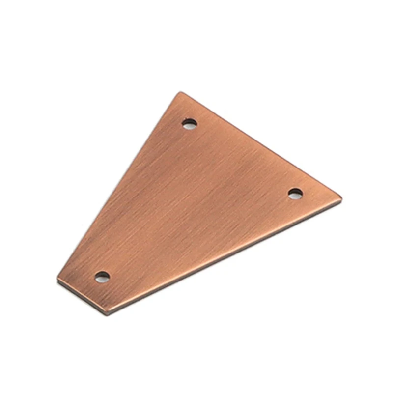 Electric Guitar Bass Adjustment Rod Cover Triangular Cover Decoration Metal Cover Plate Guitar Accessories