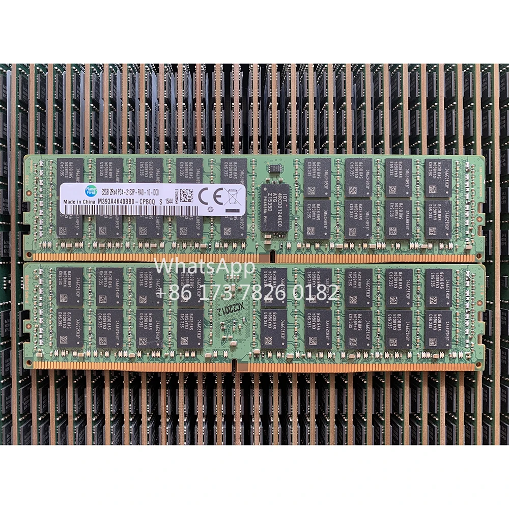 

1 Pcs For Samsung RAM M393A4K40BB0-CPB0Q DDR4 2133 32GB 32G 2RX4 PC4-2133P-REG ECC Server Memory
