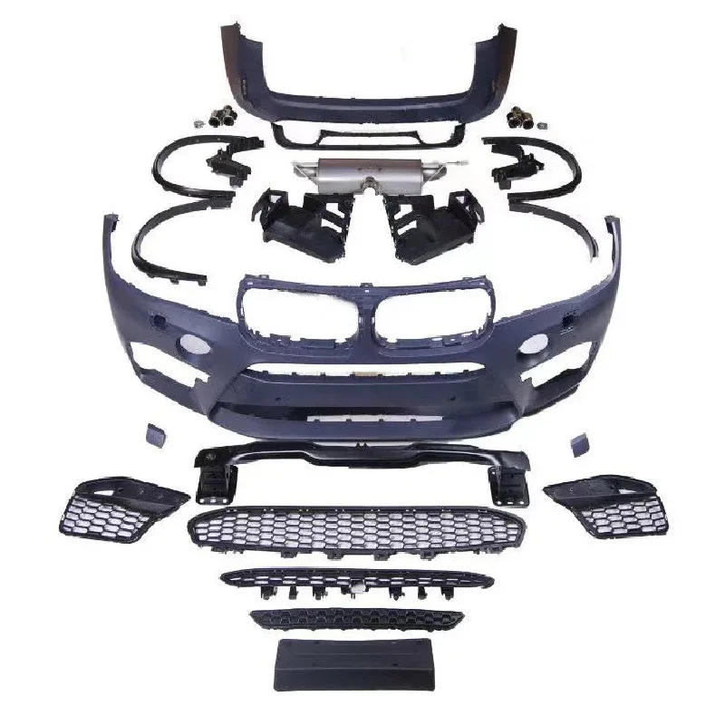 

Auto Parts Body Kit Front Rear Bumper Fender Tail Throat For S X5 F15 X5M Style 2013-2018