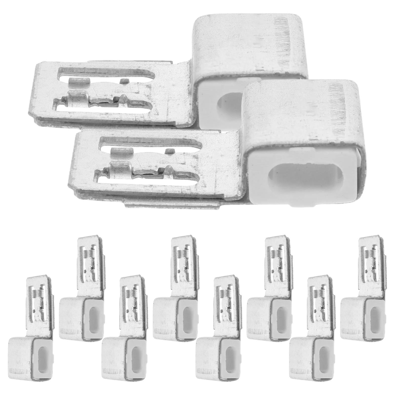 

12Pcs Heavy-Duty Sofa Spring Clips Secure Cushion Fixing Brackets for Furniture Recliner Chair Bed Snake Spring Repair