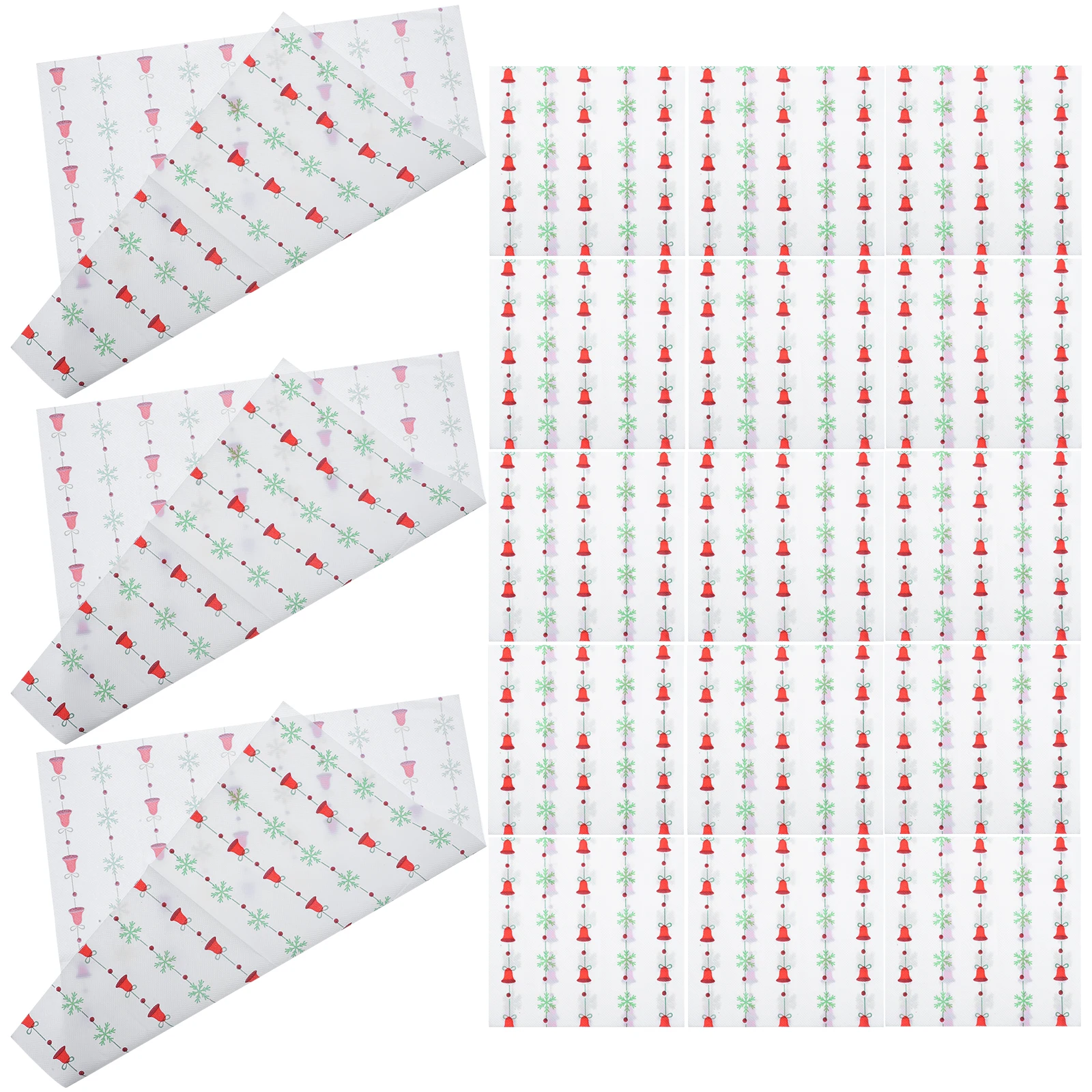 

20PCS Snowflake Printed Christmas Paper Eco Friendly Decorative Tissue Party Christmas Party Napkins Kids Birthday Safe