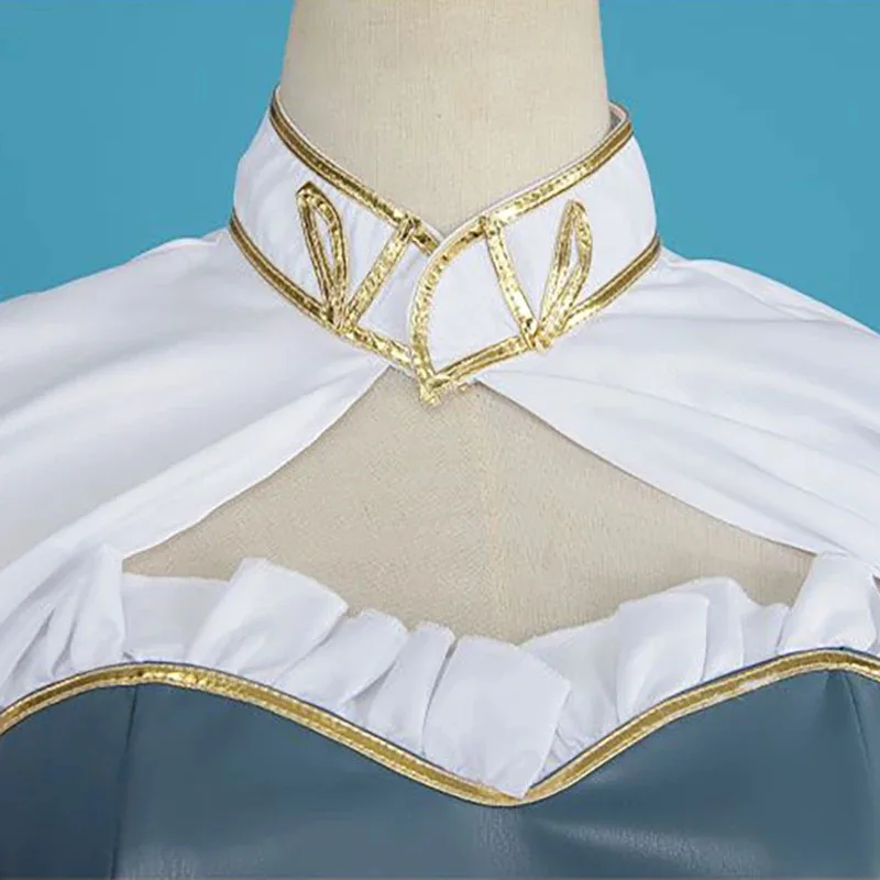 

CyMiki Sayaka Cosplay Costume Puella Magi Madoka Magica Uniform Leather Dress Shoes Wig Cosplay Anime Carnival Costume For Women