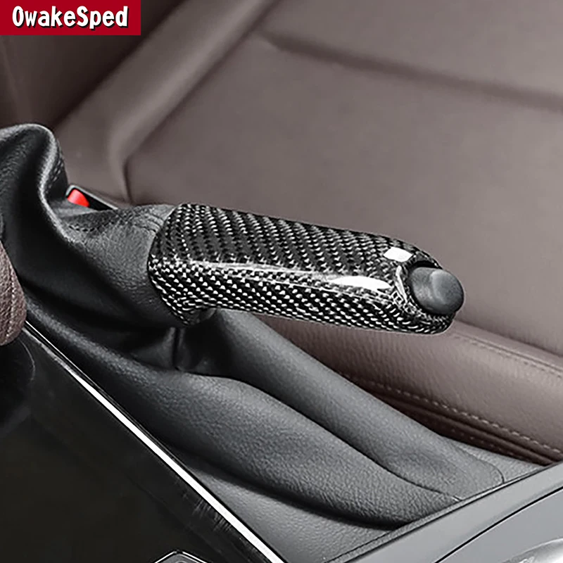 

Carbon Fiber Gearshift Handbrake Cover Pull Rod DecorationTrim For BMW M3 M4 F80 F82 F48 E84 E90 F30 F31 F34 E88 F22 F20 F21 F32