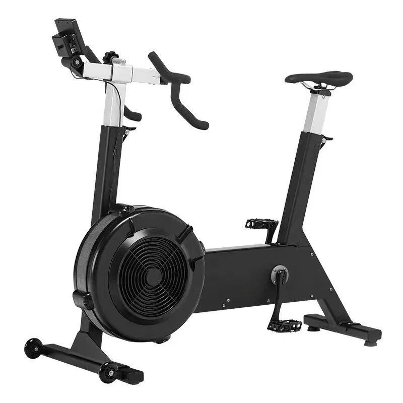 

Professional Gym Equipment Cardio Stationary Exercise Bike Adjustable Resistance Fan Air Bike