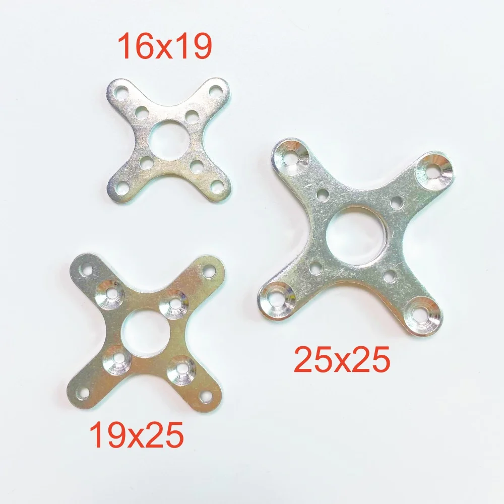 16x19 19x25 25X25 Aluminum Alloy Fixed Seat Motor Mount X Cross Holder for XXD 2212 Sunnysky EMAX 2208 2212 2217 RC Airplane