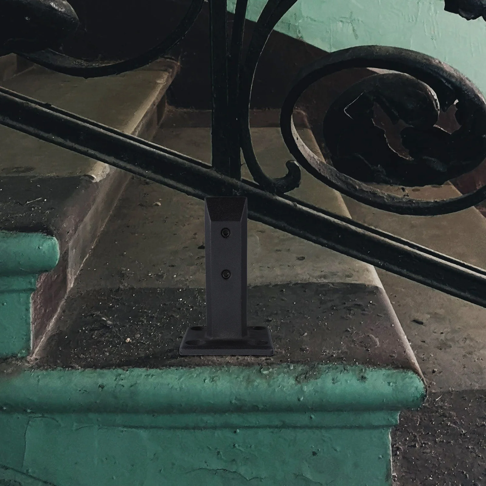 الثقيلة الزجاج المشبك ل درابزين الدرج شرفة المبارزة قبضة آمنة رائعة التفاصيل تصميم درج درابزين زجاجي المشبك