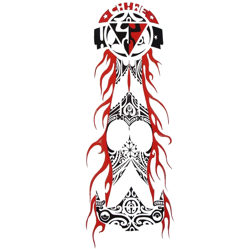 

Тату-наклейки на руку пламени, водостойкие, временные