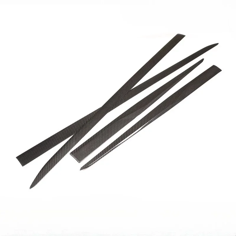 For Lamborghini Urus Real Dry Carbon Fiber body door anti-scratch strip Modification exterior decoration auto supplies
