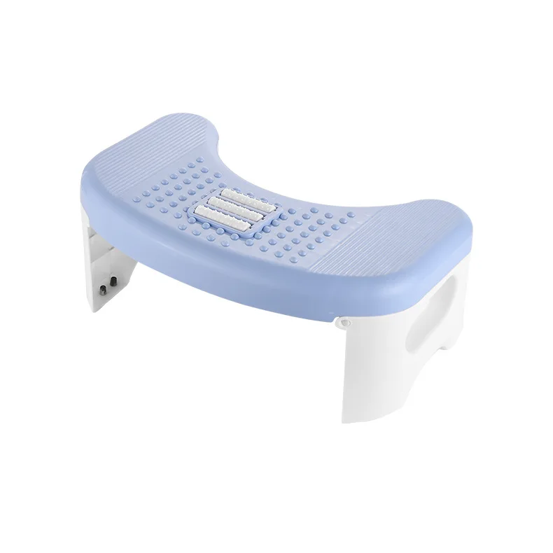 Anti-Warping Leg Squat Toilet Stool, Potty Squat Dobrável, Cadeira de Banheiro, Antiderrapante, Escritório, Criança, Mulher Grávida, Casa