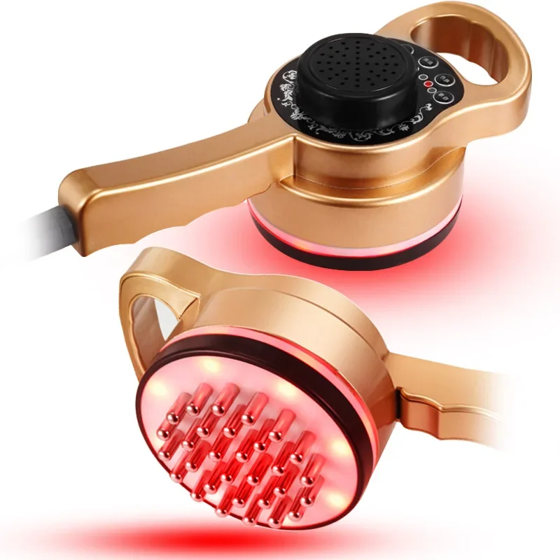 Infrared Heating Vibration Body massage brush Scraping tool Electric Stimulation Slimming Device Guasha therapy for Beauty salon