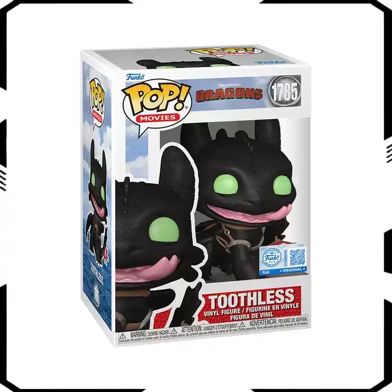 

‌ Funko Pop! Как приручить дракона беззубая версия на языках # Виниловая фигурка 1785, ограниченная серия, Коллекционная модель