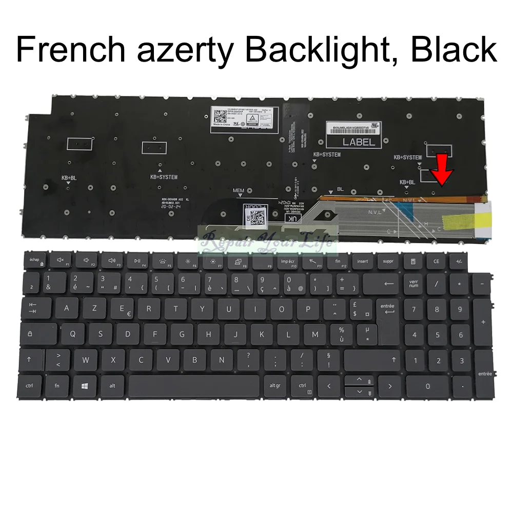 Imagem -01 - Teclado Retroiluminado para Dell Latitude 3520 3530 Vostro 3510 3515 3520 3525 P112f 5510 5515 7510 5620 5625 teclado retroiluminado para dell latitude 3520 3530 vostro 3510 3515 3520 3525 p112f 5510 5515 7510 5620 5625 01