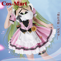 Cos-Mart Game Honkai Impact 3rd Mobius Cosplay Costume Sweetheart Maid Outfit Female Activity Party Role Play Clothing