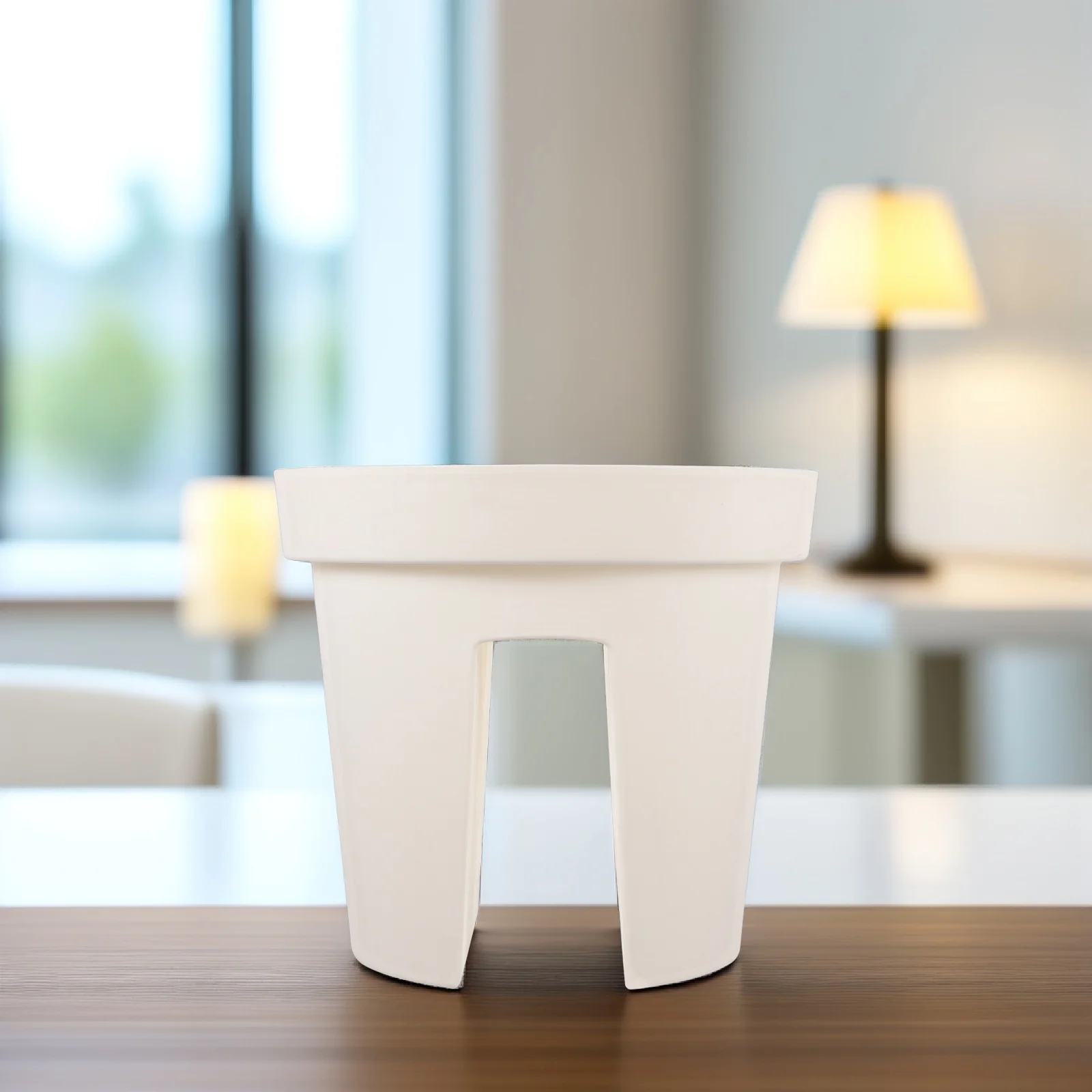 1 قطعة ركوب الخيل الإبداعية أصيص زهور بلاستيكي سميك للعصارة سياج حديقة الديكور حاوية زراعة بسيطة