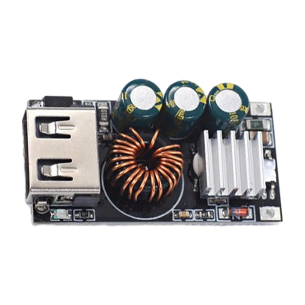 QC3.0 DIY 고속 충전기 스텝다운 모듈 DC 5-32V 24W USB/타입 C 비상 충전 모바일폰용 애플 화웨이 MTK 삼성용