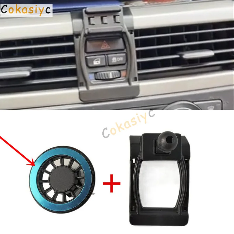 1Lot ABS Material For 2005-2012 BMW 318i 320i 325i 330i 335i E90 Special Car Magnetic Phone Holder Fixed Bracket Stand Mobile