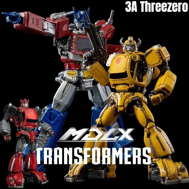 In Stock ThreeZero Transformation Original 3A G1 MDLX OP Nemesis Prime Bee Cliffjumper 12cm 17.8cm Action Figure Toy Collection