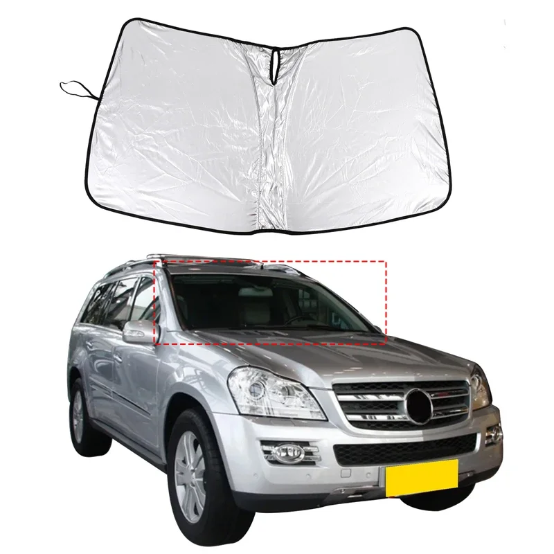 

For Mercedes Benz GL 2006-2012 Car Front Windshield Sunshade Anti-Heat Insulation Cover Interior Accessories