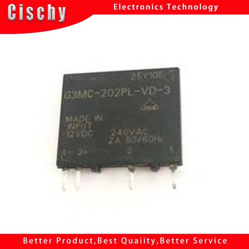 

5pcs/lot G3MC-202PL-VD-3 12VDC In Stock