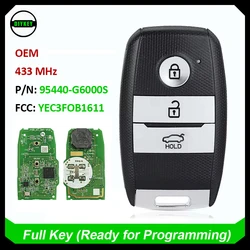 DIYKEY OEM Keyless-Go Smart Remote Key SYEC3FOB1611 for Kia Picanto Morning 2017-2019 P/N: 95440-G6000 (Genuine Remote Board)