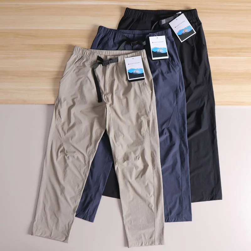 

Qui Dry легкие водостойкие эластичные мужские повседневные брюки весна-лето уличные прямые спортивные брюки