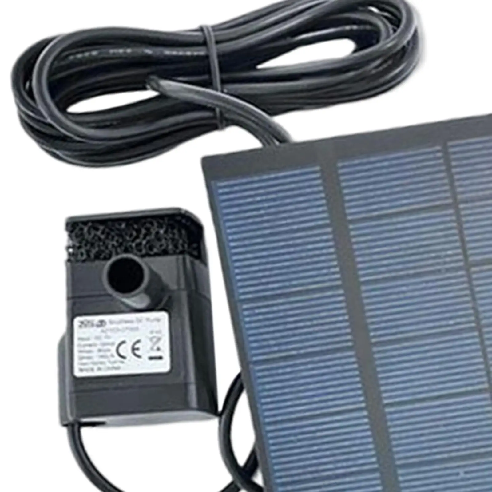 Solar Panel Pond Fountain Pump Kit with High Efficiency Motor for Bird Bath Garden and Fish Tank