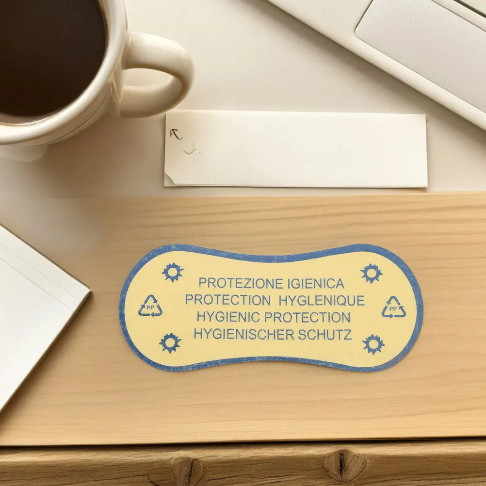 70Pcs Portable Clothes Stickers for Swimwear Swimsuit Bikini Underpants Protective Barrier Swimsuit Warning Labels