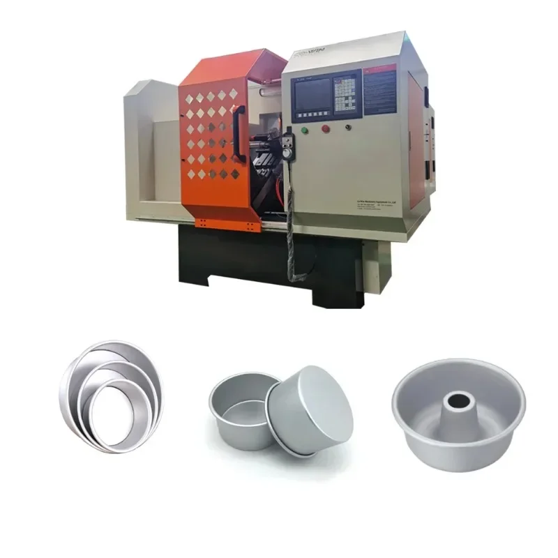 【Best-selling】Advanced CNC Automatic Spinning Machine for Aluminum Bakeware