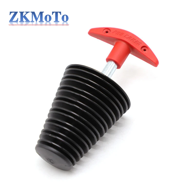 Motorcycle 10-36mm 28-53mm Exhaust Pipe PVC Plug Muffler Wash Plug For ATV Honda KTM Kawasaki Yamaha Suzuki Universal Parts