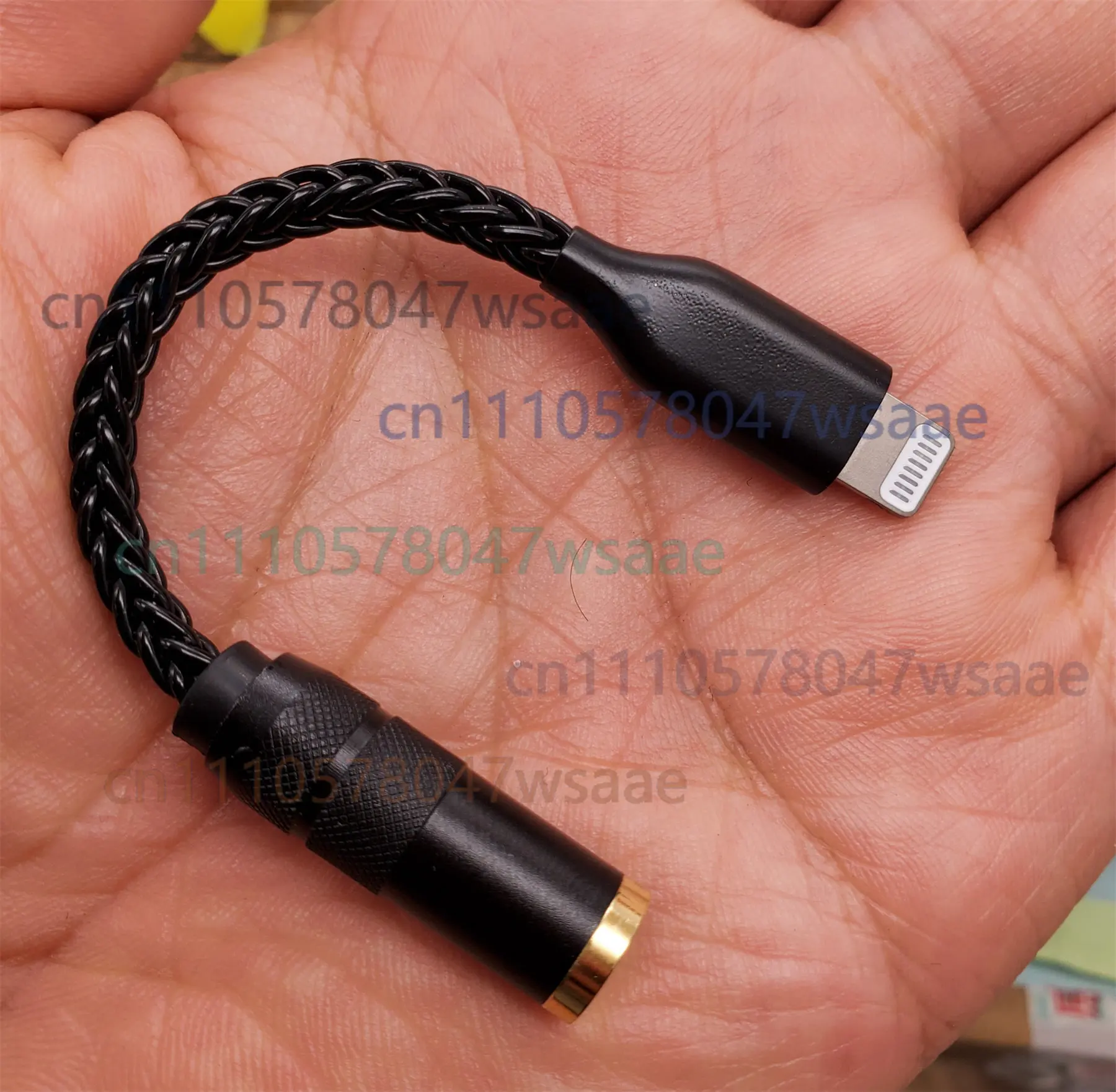 1pcs ALC5686 DAC Decoding Audio Cable Type-C/Lightning to 3.5mm Adapter For iPhone 15 Android