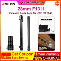 AstrHori 28mm F13 90° Periprobe Lens 2X Manual Macro Lens with Upgrade 360° Rotating Base for E L RF EF Z Mount