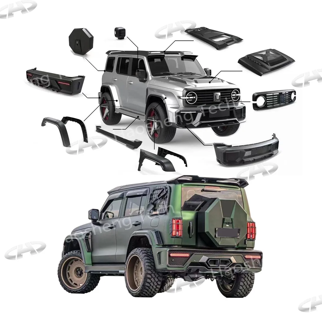 SUV Old Upgrade Auf Neu Für Tank Mars City Style Auto Karosserie Kit Teile Zubehör Kunststoff Stoßstange