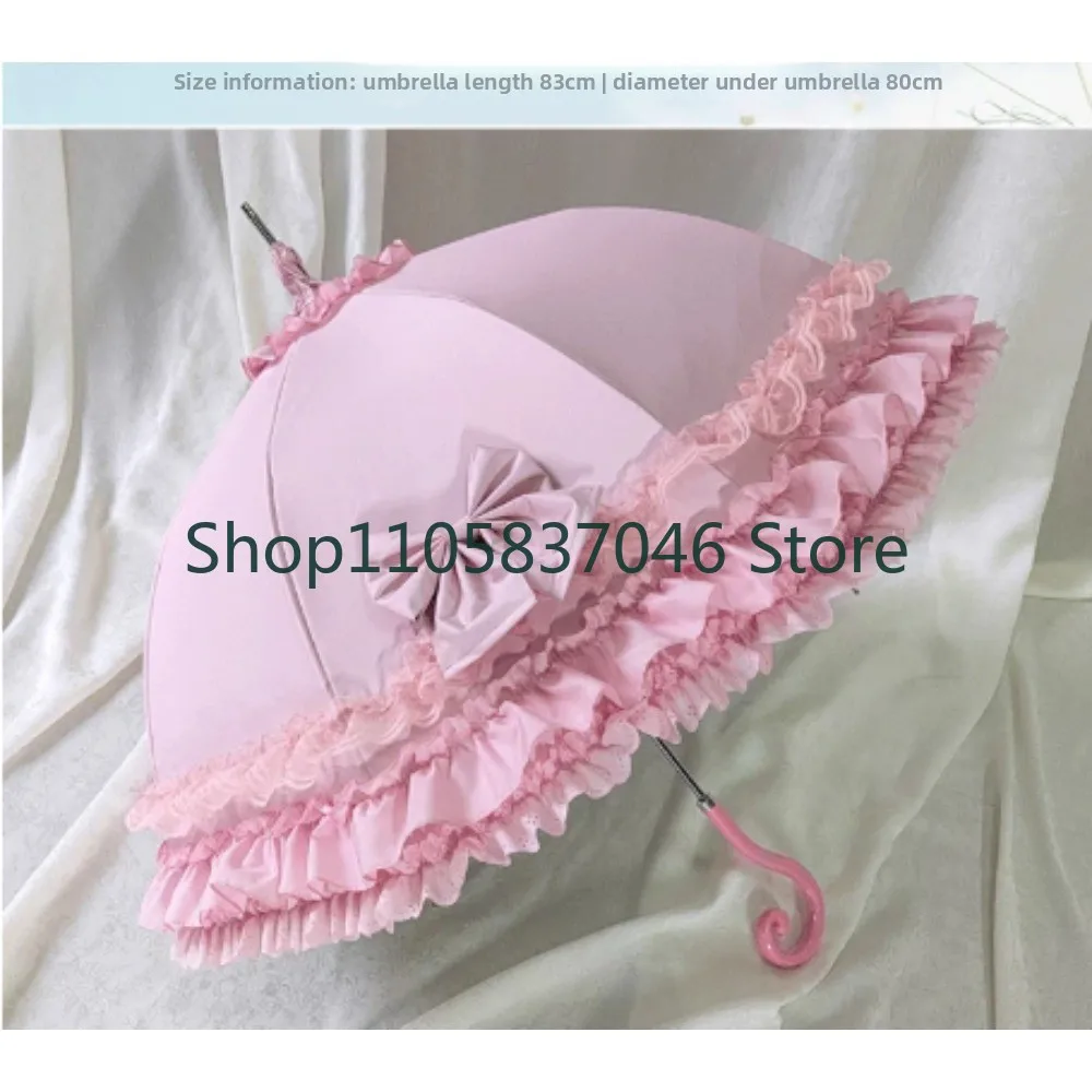 Arched Sun Umbrella Lace Lace Luo Umbrella Girl Heart Princess Sunny