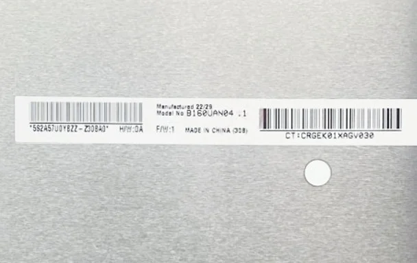 

B160UAN04.1 16.0 inch Laptop LCD Screen Display Panel Matrix Replacement 1920×1200 EDP 30 Pins
