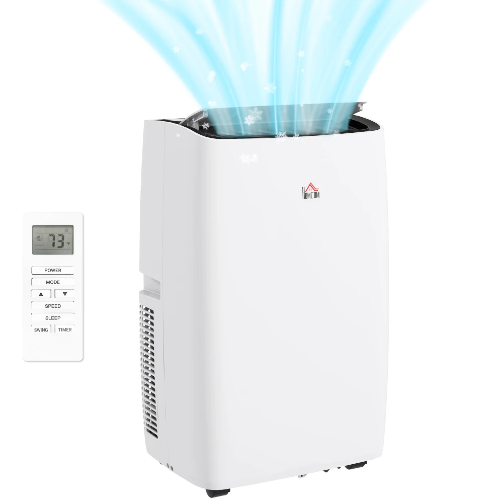 

Portable Air Conditioner 24H Timer Moving Air Cooler Fan 5-in-1 AC Unit Dehumidifier Fan Auto Sleep with Remote Control for Home