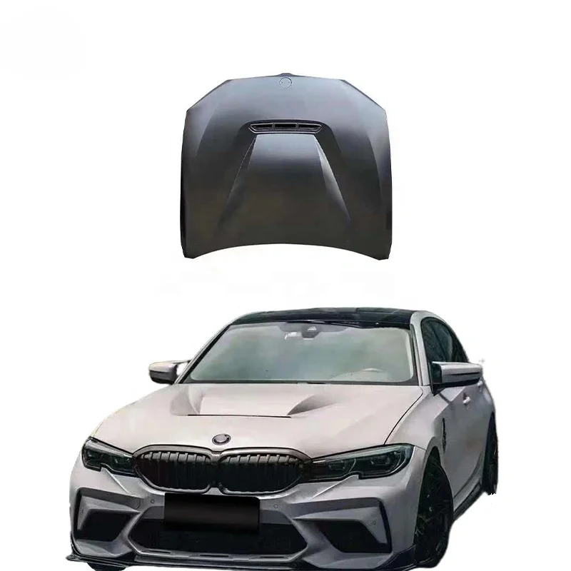 

Automotive parts Engine Bonnets For BMW 3 Series G20 G28 to CS Hood CS Engine Cover Iron Bonnet