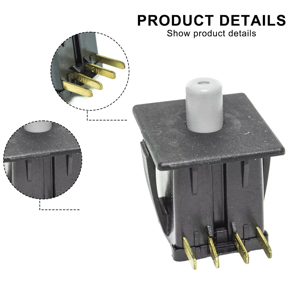 

1Pc Lawn Mower Safety Switch For Cadet 01008386 01008386P 92504165 AM131549 725-04165 Lawn Mower Garden Power Tools ﻿