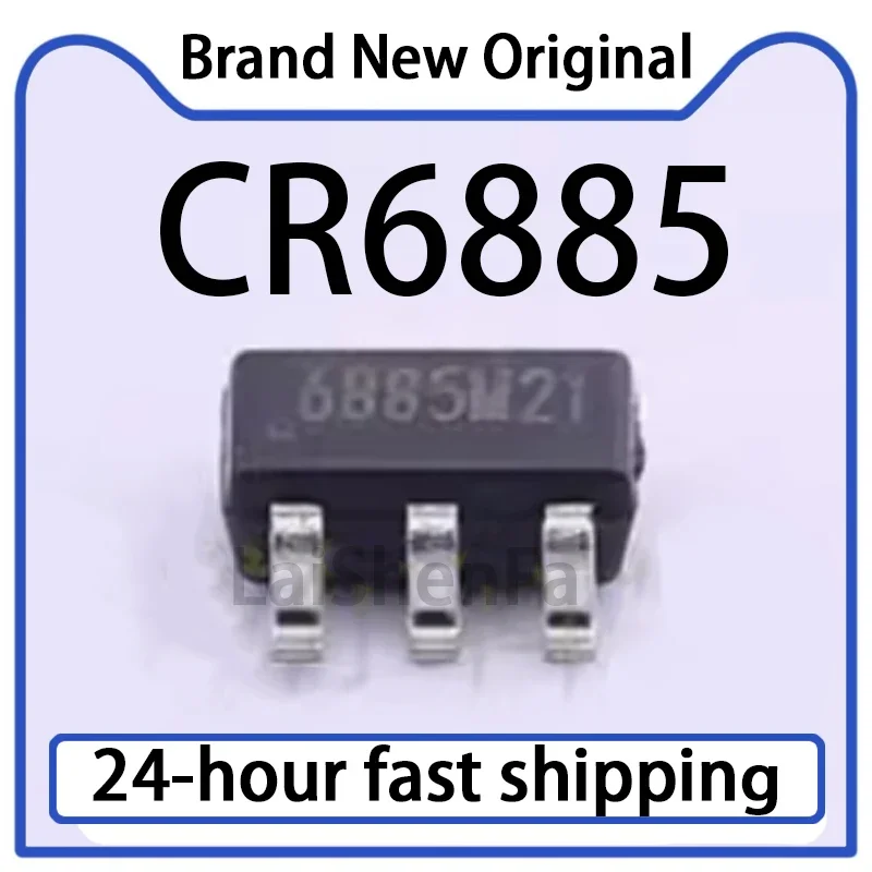 2-5PCS CR6885 Silk Screen 6885 Package SOT-23-6 Control Regulator Stock