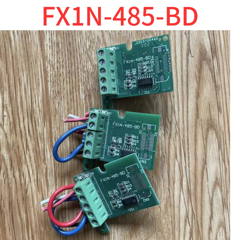 Second-hand The communication module FX1N-485-BD functions well