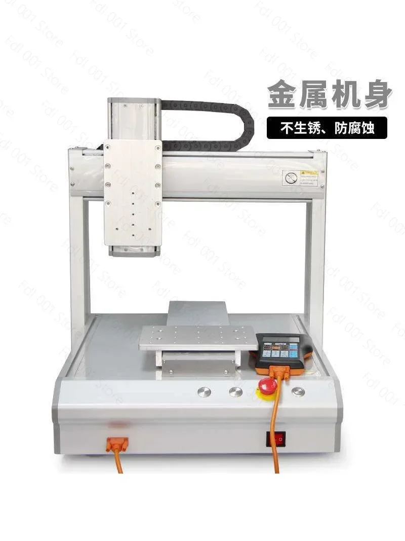 Fully Automatic Three-Axis Platform Dispensing Machine XYZ Motion Precision Gluing 3D Coating Machine Guide for Industrial Use