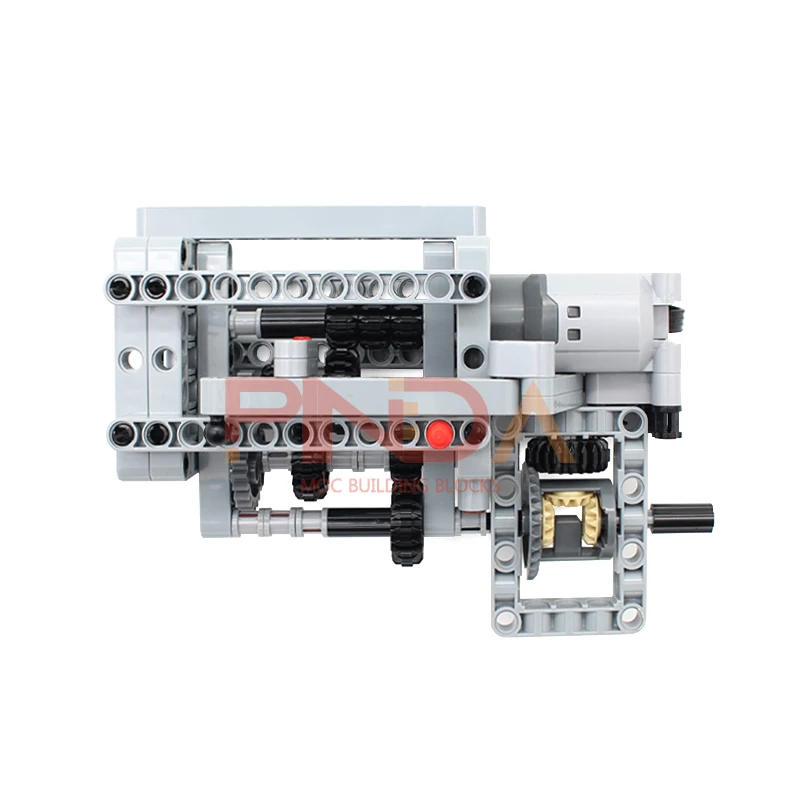 MOC Technical Gearbox Transmission Building Blocks 3/4/6 speed gearbox creative puzzle assembly moc building blocks toy gift DIY