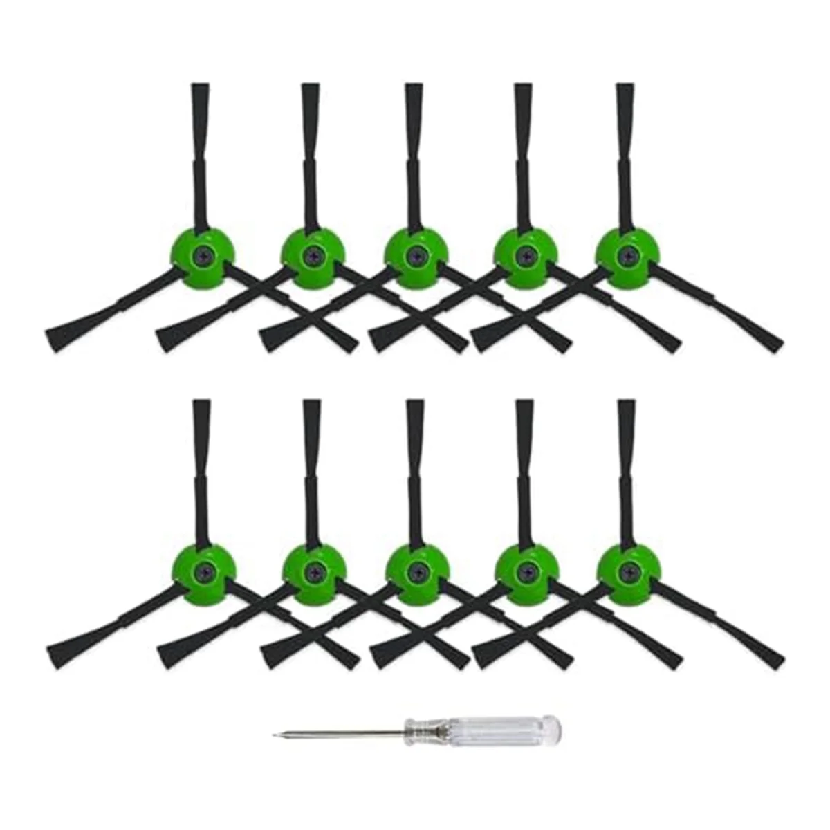 HOT 交換用サイドブラシ 10 個パック iRobot ルンバ I & J & E シリーズ全モデル用、エッジスイープブラシアクセサリー