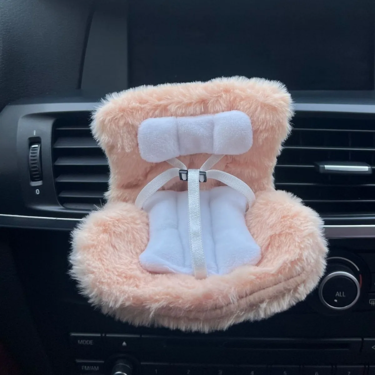 

Wihtin 17 Cm Seat For Dolls Microfibre Seat Microfibre Car Seat Cute Desktop Ornament For Dolls Fans