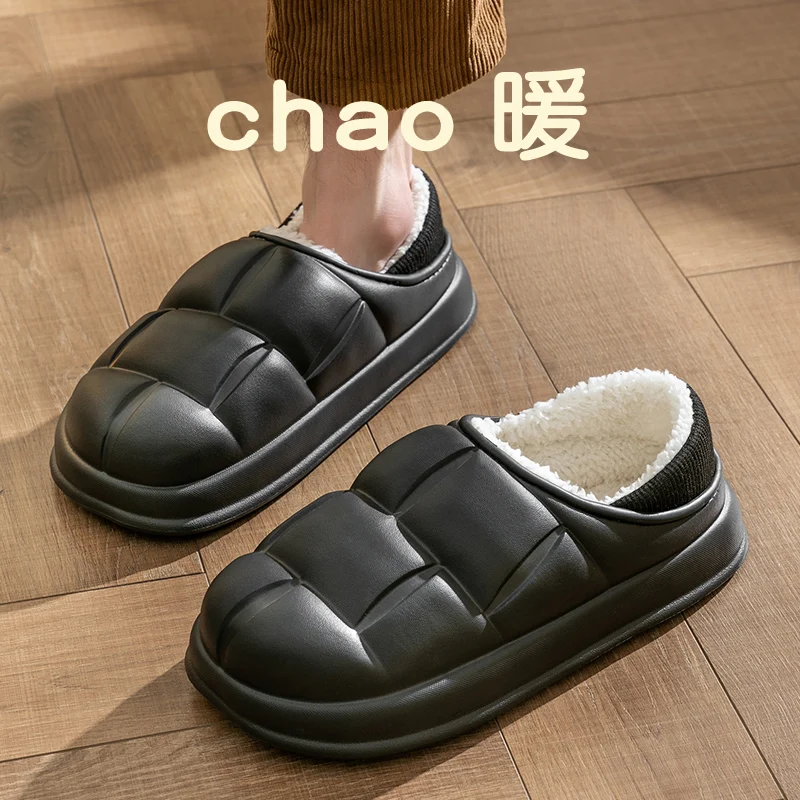 

Меховые спортивные тапочки для женщин, зимние уличные непромокаемые плюшевые домашние тапочки, женская модная домашняя мягкая теплая меховая обувь